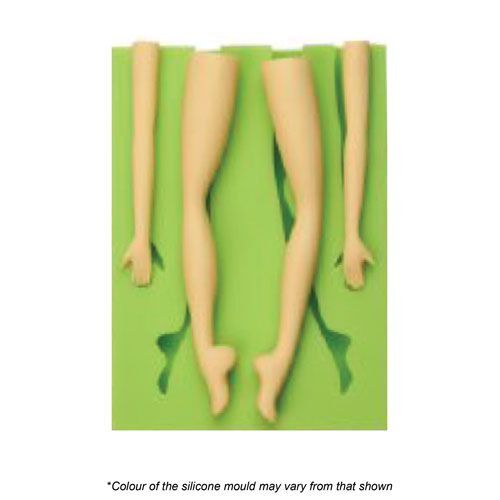 WOMAN ARMS & LEGS Silicone Mould