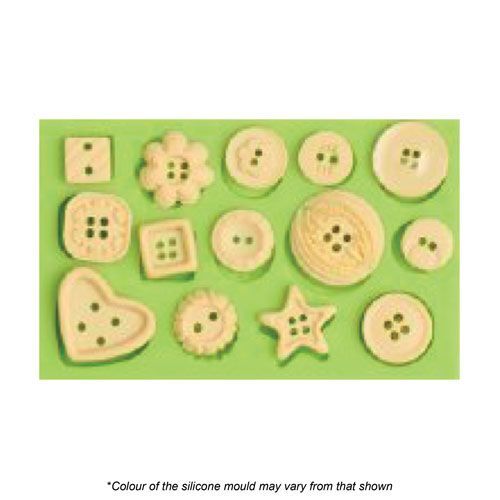 ASSORTED BUTTONS Silicone Mould