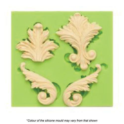ASSORTED SCROLLS 1 Silicone Mould