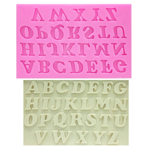 UPPERCASE LETTERS CLASSIC Silicone Mould