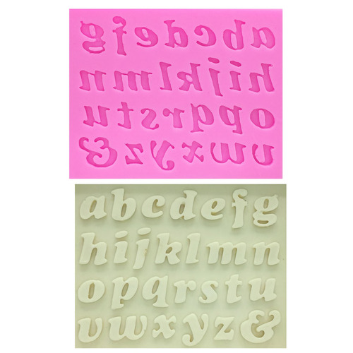 LOWERCASE LETTERS CLASSIC Silicone Mould