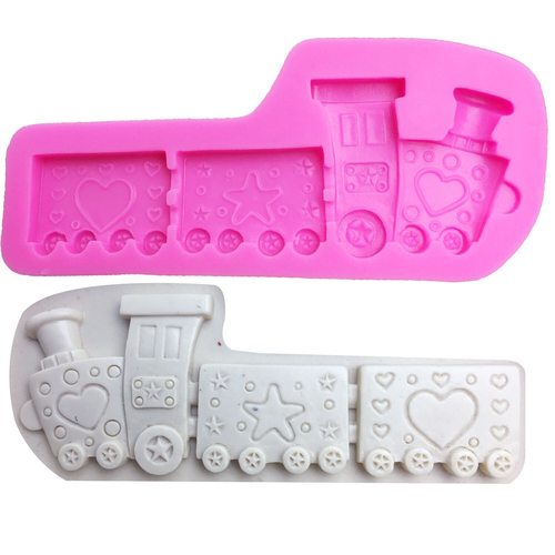 TRAIN SET Silicone Mould