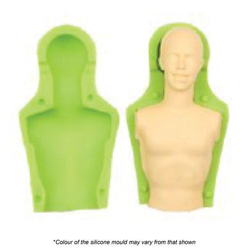 MAN TORSO & FACE 3D Silicone Mould