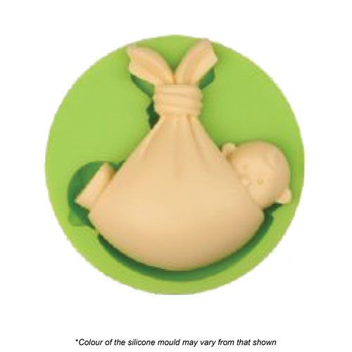 BABY IN BLANKET Silicone Mould