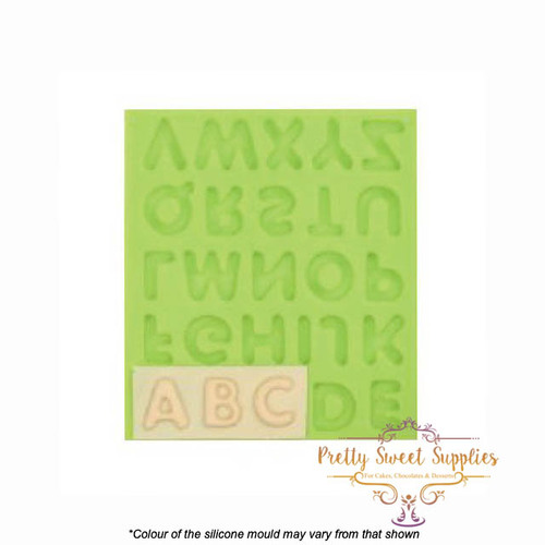 BUBBLE ALPHABET Silicone Mould