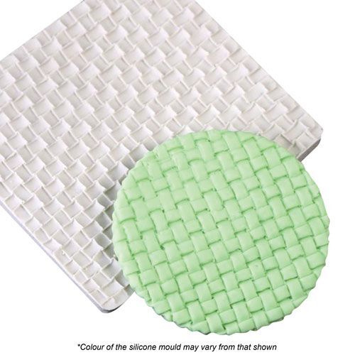WICKER WEAVE Impression Silicone Mould