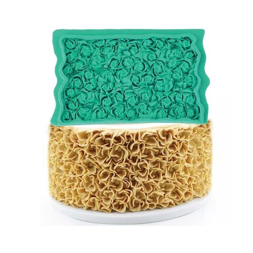 SCRUNCHED FLOWER Wrap Silicone Mould