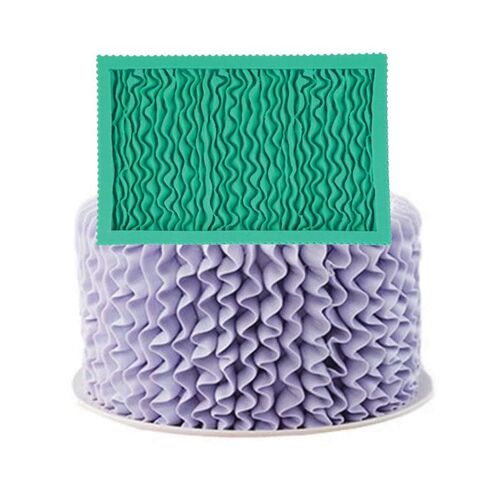 VERTICAL RUFFLE Wrap Silicone Mould