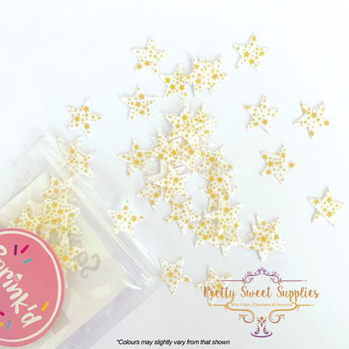 GOLD STAR Wafer Sprinkles - 2g