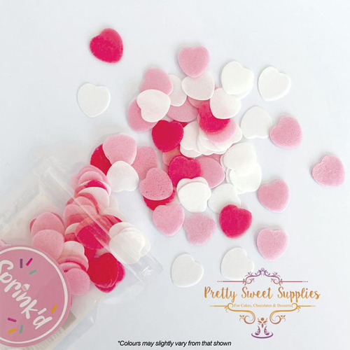 HEART Wafer Sprinkles - 9g