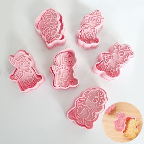 PAW PATROL Cookie Cutters - 6 Pieces