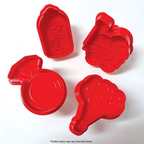 LOVE 1 Plunger Cutters - 4 Pieces