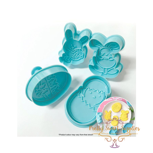 EASTER BUNNY Plunger Cutters (Set of 4)