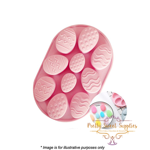 EASTER EGG ASSORTED - Silicone Mould