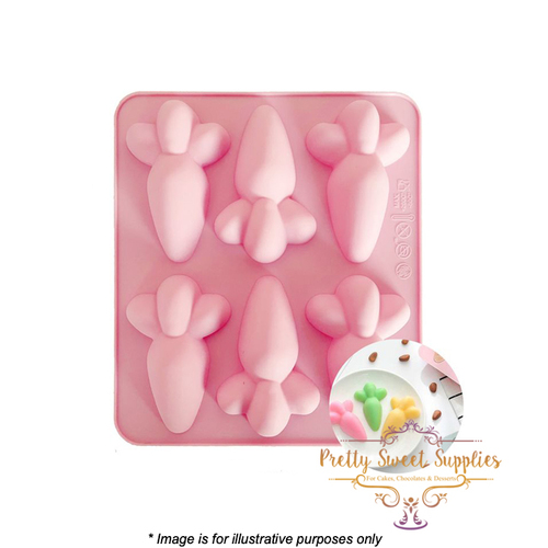 EASTER CARROTS - Silicone Mould