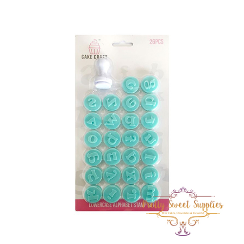 LOWERCASE ALPHABET STAMP SET