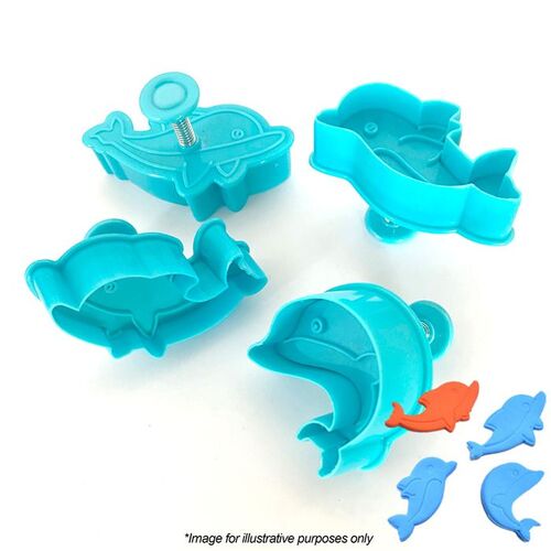 DOLPHIN Plunger Cutters - 4 Pieces