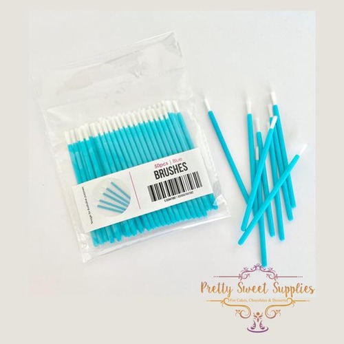 BLUE Brushes - 50 Pieces