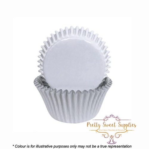 Baking Cups WHITE FOIL 390 (72pc)