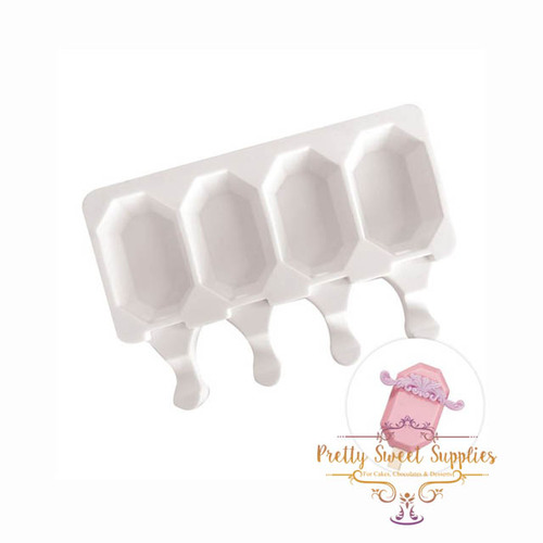 OCTAGONAL ICE CREAM POPSICLE - Silicone Mould