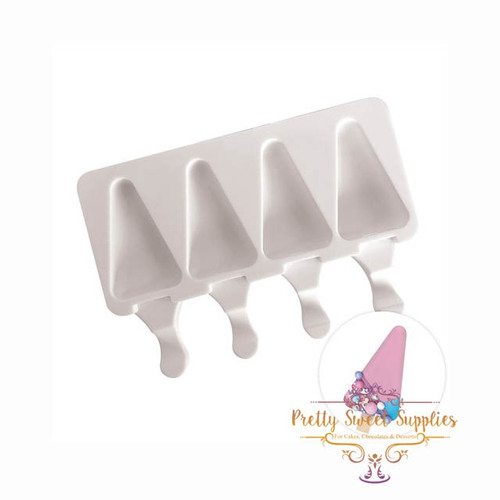 TRIANGLE ICE CREAM POPSICLE - Silicone Mould