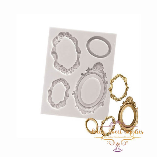 OVAL PICTURE FRAME Silicone Mould