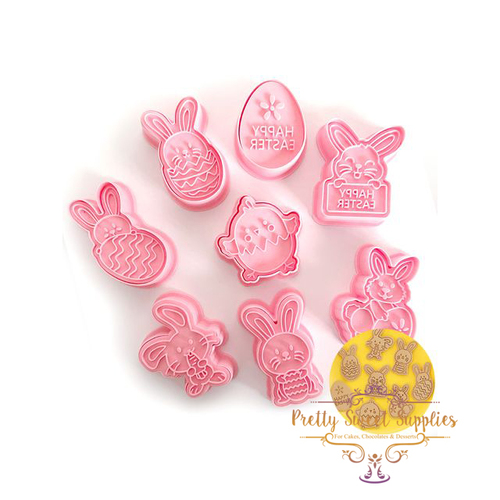 EASTER Cookie Cutters - 8 Pieces