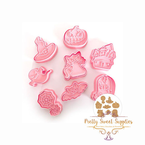HALLOWEEN Cookie Cutters Set - 8pcs