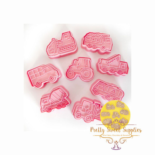 TRUCK Cookie Cutters Set - 8pcs