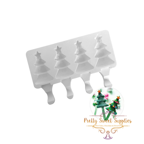CHRISTMAS TREE POPSICLE - Silicone Moulds
