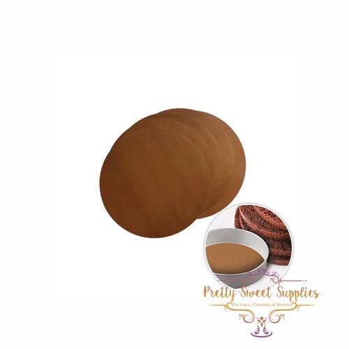 Pre-cut Non-stick Reusable Baking Liners ROUND 5 Inch (13cm) - 5 Pcs