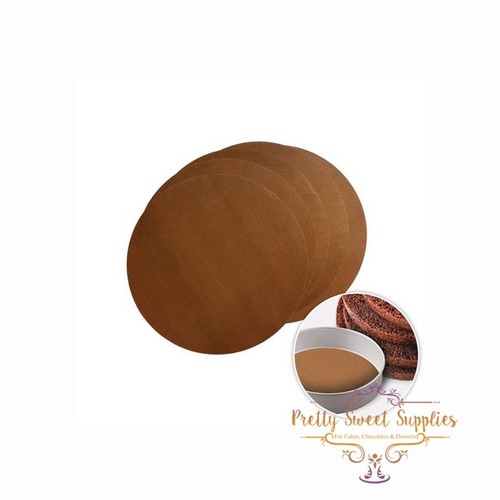 Pre-cut Non-stick Reusable Baking Liners ROUND 7 Inch (18cm) - 5 Pcs