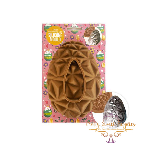 LARGE GEOMETRIC EGG - Silicone Mould