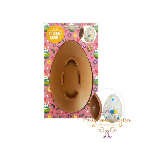 LARGE TRADITIONAL EGG - Silicone Mould