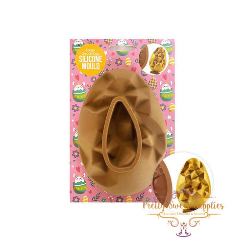LARGE GEODE EGG - Silicone Mould