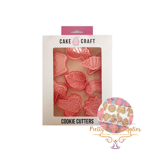 SUMMER Cookie Cutters - 8 Pieces