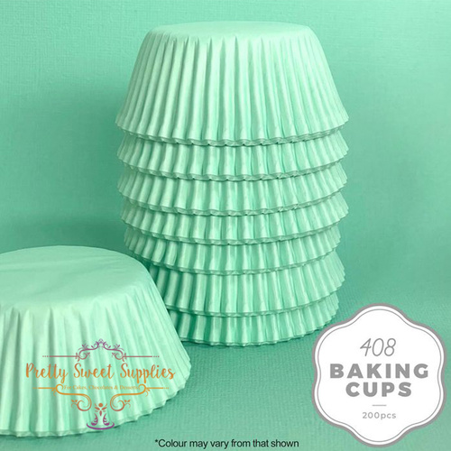 Baking Cups PASTEL TEAL 408 (200pc)