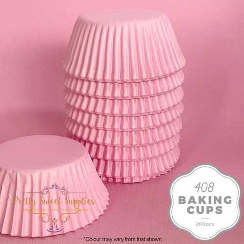Baking Cups PASTEL PINK 408 (200pc)
