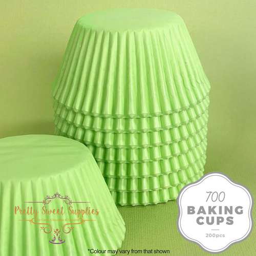 Baking Cups PASTEL GREEN 700 (200pc)