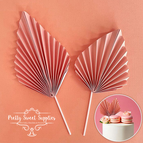BABY PINK - Deco Fan Topper - 2 pc Set