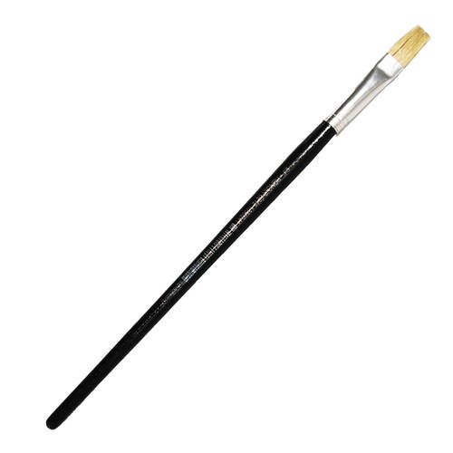Flat Tip Renoir Hog Hair Paint Brush - Size 20