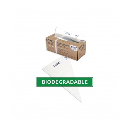 12" BIODEGRADABLE Piping Bag 100 Roll