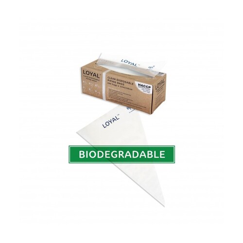 15" BIODEGRADABLE Piping Bag 100 Roll