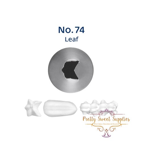 No. 74 Leaf S/S Piping Tip
