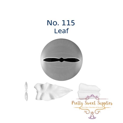 No. 115 Leaf S/S Piping Tip