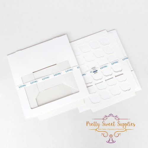 MINI CUPCAKE BOX with Clear Window - 24 Hole