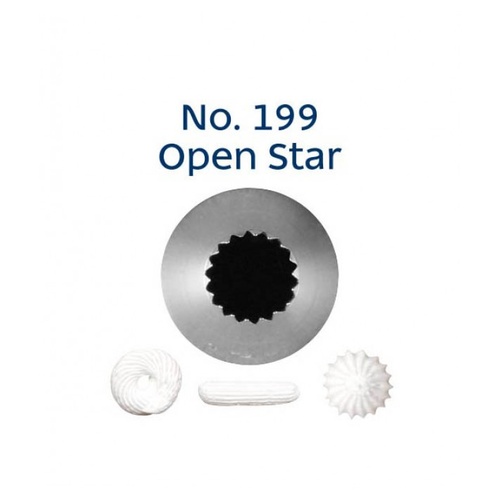No. 199 Open Star Piping Tip