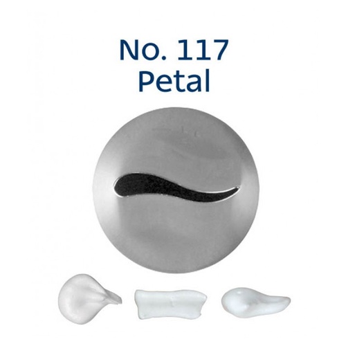 No. 117 Petal Medium Piping Tip