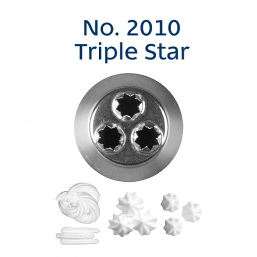 No. 2010 Triple Star Medium Piping Tip
