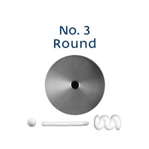 No. 3 Round Piping Tip